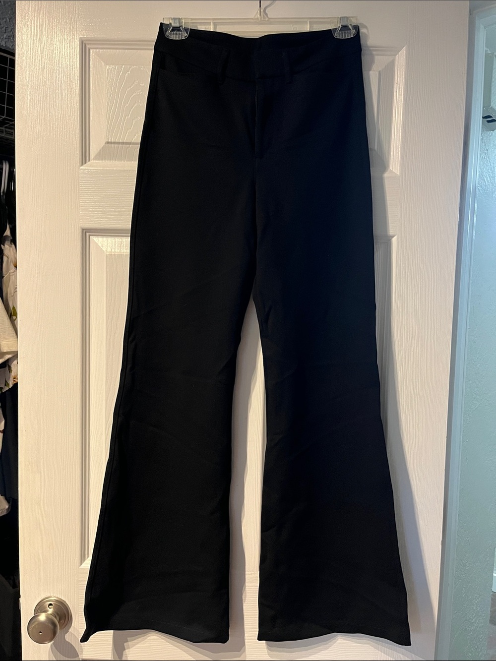 Women’s Black Flare Trouser